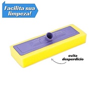 Homultuin Kit 3 Rodos Espuma para Pisos Frios e Madeira - Limpeza Profissional com Passa Cera - imagem 5