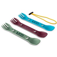 UCO Mini Spork Camping - Colher-Garfo 2-em-1 para Crianças, Pacote com 3 - imagem 1