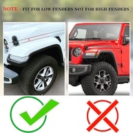 Alargadores de Para-lama Jeep Gladiator JT 2020-2023: Estilo e Proteção Premium (Exclusivo para modelos não-Mojave/Rubicon) - imagem 3