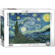 Quebra-Cabeça Sternennacht de Van Gogh - 1000 Peças - Arte e Diversão para Adultos - imagem 2