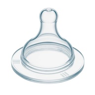 Bico Universal Redondo para Mamadeira em Silicone Seguro - Tamanho Grande (2 Unidades) - imagem 2