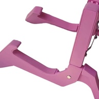 Suporte de Guitarra JunZheHub Dobrável Rosa: Estabilidade e Portabilidade para Seu Instrumento - imagem 4