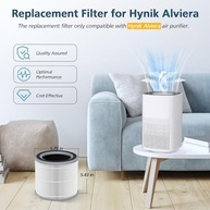 Filtro HEPA H13 3 Estágios para Purificador Hynik Alviera HH001 - Alta Eficiência e Qualidade do Ar - imagem 3
