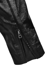 Jaqueta masculina de couro refletiva HD para motociclista - Jaqueta Harley para motocicleta - Jaqueta de ventilação com elos de passagem - imagem 4