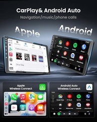 Central Multimídia Android 13 para Honda FIT 2008-2013: Tela IPS 10" 8-Core, CarPlay/Android Auto Sem Fio, GPS 5G WiFi - imagem 4
