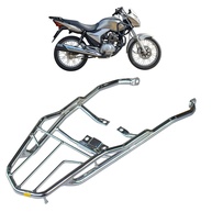 Bagageiro Reforçado Longo Cromado para Honda CG Titan 150 e Fan 125/150 (2009-2013) - imagem 1