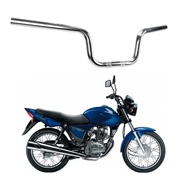 Guidão Honda Titan 150 Cromado com Rosca para Pesos (2004-2008) - Estilo e Performance - imagem 2