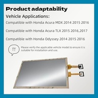 Tela Touch Screen 7" para Rádio Navegação Honda/Acura MDX, TLX, Odyssey - Substituição Perfeita - imagem 5