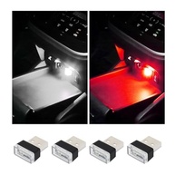 Augeny: Kit 4/7 Lâmpadas LED USB para Interior de Carro - Iluminação Ambiente Personalizada - imagem 2