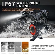 Farol de Milha LED U11 30W com Angel Eyes para Moto: Iluminação Potente e Estilo Inovador - imagem 5