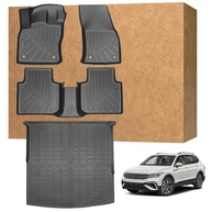 Tapetes Premium TPE para VW Tiguan 2018-2024 (5 Assentos) - Impermeáveis e Antiderrapantes - imagem 2