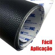 Adesivo Para MóVeis Couro Auto Adesivo - ImpermeáVel Para Reparo De Sofá, Cadeira, Revestimento De Headrest De Carro E Mochilas - 140cm X 50cm (35 X 50 CM,COURO BRANCO LISO) - imagem 3