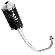 Escapamento Esportivo Next Preto para Honda CBX 250 Twister - Ronco Incrível e Potência! - imagem 2