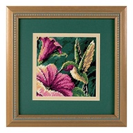 Kit de Bordado Ponto de Cruz Beija-flor - 12x12 cm - Inclui Tudo para Iniciantes - imagem 4