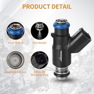 Kit 8 Injetores de Combustível 4 Furos para Chevy Silverado, Tahoe, GMC Sierra e Cadillac Escalade - imagem 3