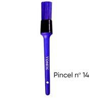 Kit 2 Pincéis Vonixx Nº 14: Limpeza Profissional Interna e Externa para Estética Automotiva - imagem 3