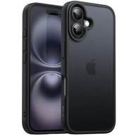 JETech Capa Matte para iPhone 16 (6.1") - Proteção Militar, Anti-Impressão Digital e Design Fosco Transparente - imagem 2