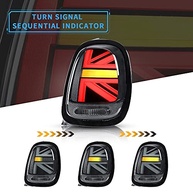 Luzes Traseiras LED Union Jack VLAND para BMW Mini Cooper F55/F56/F57 (2014-2021) - Lentes Fumê com Seta Sequencial - imagem 4
