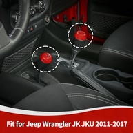 Maçaneta de Câmbio RT-TCZ ABS Vermelha para Jeep Wrangler JK JKU (2011-2018) - Upgrade de Estilo e Performance - imagem 5