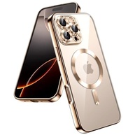 JETech Capa Transparente MagSafe para iPhone 16 Pro Max 6.9" - Proteção Total da Câmera e Design Galvanizado (Titânio-Deserto) - imagem 2