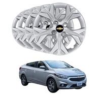 Jogo 4 Calotas Esportivas Aro 14 para Chevrolet Onix e Prisma 2020-2021 - imagem 1