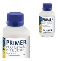 Kit 3 Primers Acrilex 100ml - Base para Vidro, PET, Metal e Superfícies Galvanizadas - imagem 2