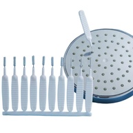Kit 10 Escovinhas para Limpeza de Chuveiro e Celular - Escova Desentupidora Multiuso - imagem 1