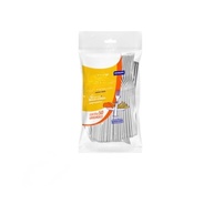 Kit 100 Garfos Descartáveis Reforçados Strawplast - Praticidade e Resistência para Festas e Churrascos - imagem 4