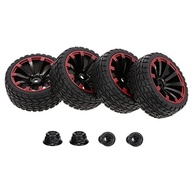 Kit 4 Pneus de Borracha 1/10 On-Road: Performance e Durabilidade para seu RC - imagem 2