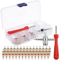 Kit 32 Peças Zerodeko: Ferramentas Essenciais para Válvulas de Pneu - Reparo Rápido e Fácil! - imagem 1