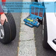 Kit Completo de Reparo de Pneus 22 Peças: Solução Essencial para Carros, Motos e Mais - imagem 5