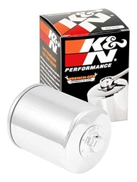 Filtro de Óleo Cromado K&N KN-171 para Harley Davidson Softail, Dyna e Touring - imagem 2