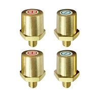 Adaptador Terminal Bateria Latão M8 Ampper: Conexão Segura e Extensão para Carregamento (+/-) - imagem 5