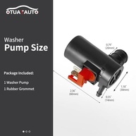Bomba de Lavagem de Para-brisa OTUAYAUTO 86611-AA010: Visibilidade Clara para Subaru, Honda e Acura - imagem 3