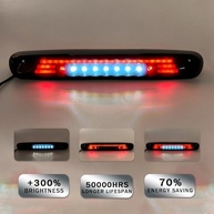 Terceira Luz de Freio LED para Chevy Silverado & GMC Sierra 2007-2013 - Carga e Freio Potentes (Lente Fumê) - imagem 2