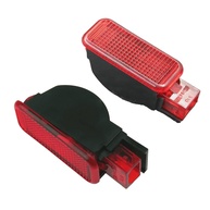 Luzes de Aviso de Porta LED para Audi A3, A4, A5, A6, A7, A8, Q3, Q5, Q7, S3, S4, S6, RS3, RS4, RS7, TT - Kit com 2 Peças - imagem 1
