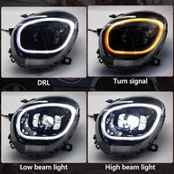 Farol de LED com Animação Dinâmica para BMW Mini Cooper R60/R61 (2011-2016) - Upgrade Visual e Segurança - imagem 3