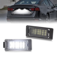 Ilumine Sua Placa: Kit 2 Lâmpadas LED Branca Pura 6000K para Nissan Altima, Sentra, Rogue e Versa - imagem 1