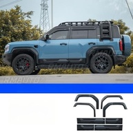 Kit 5 Guarnições de Para-lama Preto Fosco para Formula Leopard 5 - Design Esportivo e Aerodinâmico - imagem 4