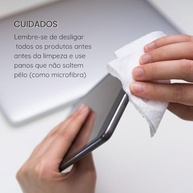 Kit Limpa Telas 2x 120ml + Pano Microfibra - Limpeza Profissional para Eletrônicos, Celulares e Lentes - imagem 5