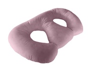 Almofada de Amamentação para Gêmeos Happy Line Rosa - Conforto e Praticidade em Um Só Produto - imagem 2