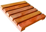 Deck de Madeira Modular 30x30 cm Réguas 4 cm – Estilo e Versatilidade para Ambientes Modernos - imagem 1