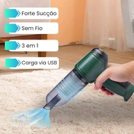 Mini Aspirador Portátil 3 em 1 USB 120W: Limpeza Detalhada e Eficiente para Teclados e Mais! - imagem 3