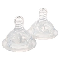 Bico de Silicone para Mamadeira com Alça Grande - 2 Peças | Plasútil | Conforto e Segurança para Bebês - imagem 1
