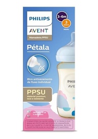 Mamadeira Philips Avent Pétala PPSU 260ml - Bico 3 Antivazamento para Bebês - imagem 3
