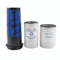 Kit Manutenção Essencial: Filtro de Ar e Combustível para Carrier Reefer 7300/7500 | Peças 30-00471-20 e 30-00463-00 - imagem 1