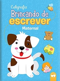 para-maternal-escrever-de-divertida-caligrafia-a-brincando-a
