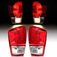 Par de Lanternas Traseiras Vermelhas MAYELLO para Toyota Tacoma 2016-2023: Plug & Play com Lâmpadas Inclusas - imagem 1