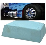 Kit Polimento Metais: Pedra Azul + Boina Jeans Costurada para Brilho Impecável - imagem 3