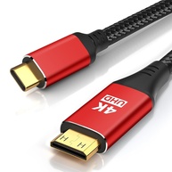 Cabo USB-C para Mini HDMI 4K@60Hz: Conexão Rápida para Steam Deck, ROG Ally e Mais! - imagem 1